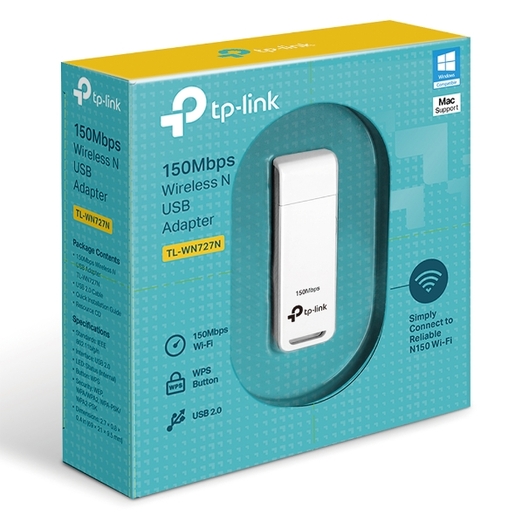 TP-Link TL-WN727N, 150Mbps, USB mrežni adapter