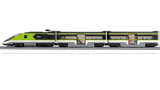 LEGO City Brzi putnički vlak 60337