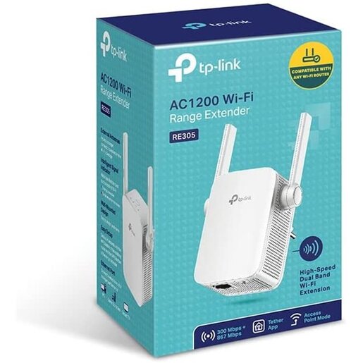 TP-Link RE305, AC1200, Dual-Band, 1200Mbps, Wi-Fi Mesh pojačivač