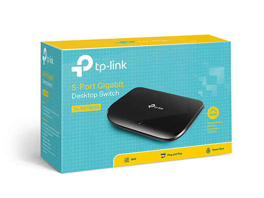 TP-Link TL-SG1005D, 1000Mbps, switch