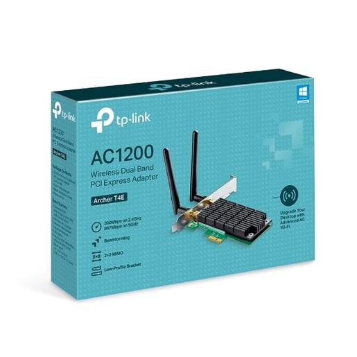 TP-Link Archer T4E, AC1200, Dual-Band, 1200Mbps, PCIe mrežna kartica