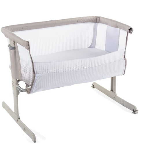 Chicco krevetić next2me air dark beige