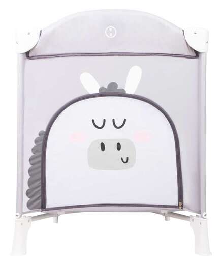 FreeON prijenosni krevetić Balloon, Zebra sivi, 120x60 cm