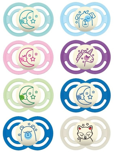 MAM duda perfect night silikon 16+ mj 1/1 motiv neutral