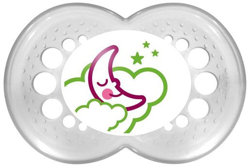 MAM duda night silikon 6+ mj 2/1 motiv neutral