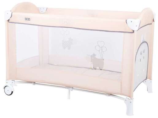 FreeON prijenosni krevetić Balloon, Hipo bež, 120x60 cm