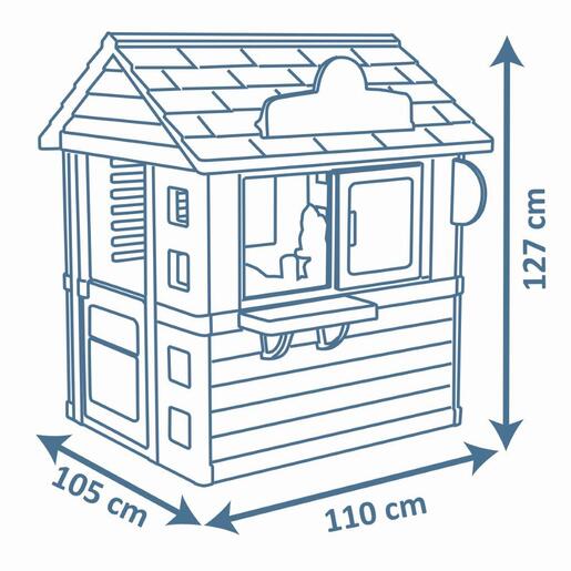 Smoby kućica Sweety Corner 105x110x127 cm