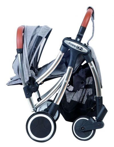 FreeON kolica Nano autofolding siva