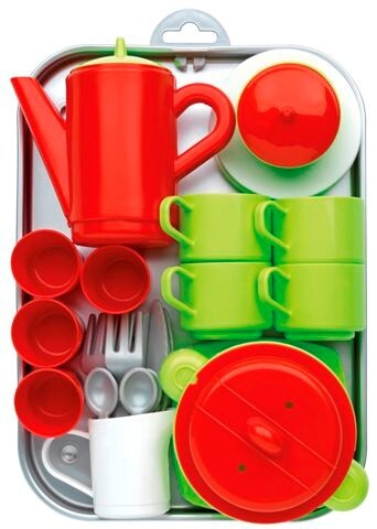 Ecoiffier set za večeru na pladnju