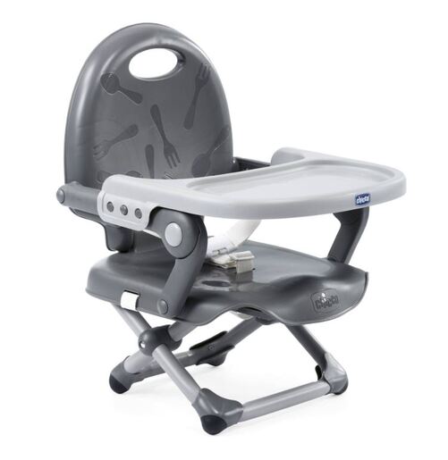 Chicco pocket snack hranilica dark grey