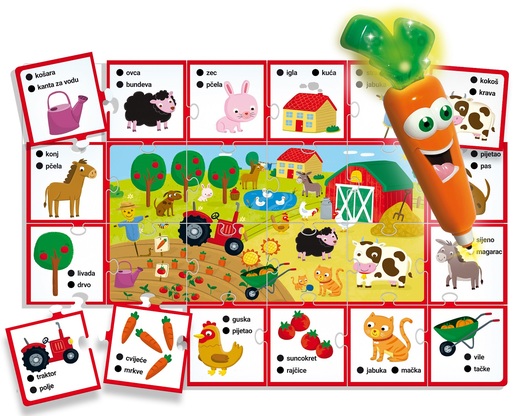 Lisciani vesela farma - hr