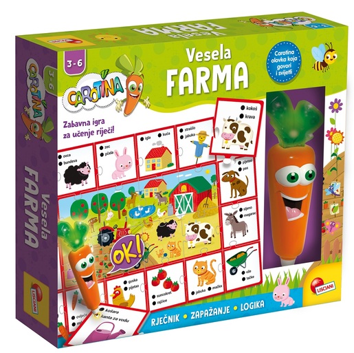 Lisciani vesela farma - hr