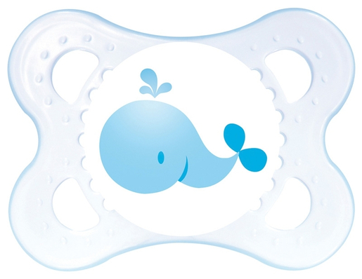 MAM duda trends silikon 6+ mj 2/1 motiv za dečka