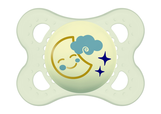 MAM duda night  silikon 2/1  2-6 mj