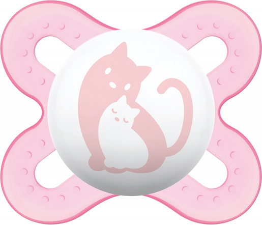 MAM duda start silikon 0-2 mj 1/1 motiv za curu