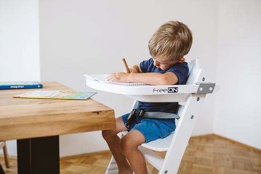 FreeON stol za hranjenje Moon s pladnjem