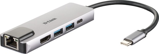 D-Link USB-C HUB 5-in-1, DUB-M520