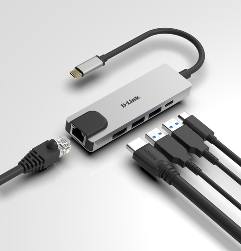 D-Link USB-C HUB 5-in-1, DUB-M520