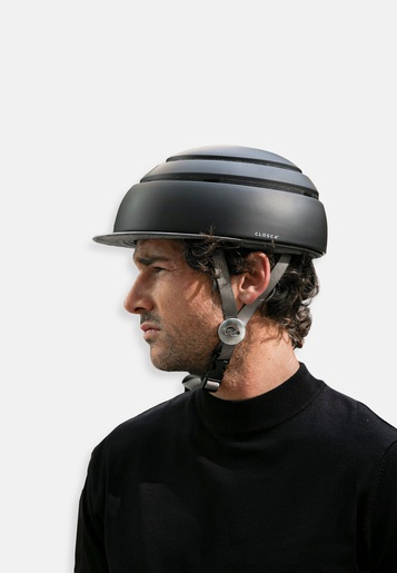 CLOSCA, kaciga za bicikle i romobile, classic, crna, veličina S