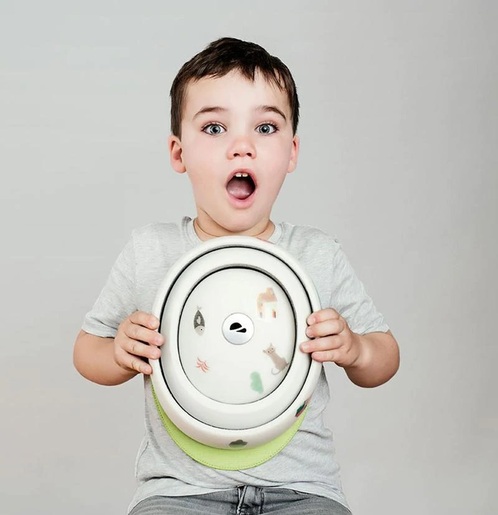 CLOSCA, dječja kaciga za bicikle i romobile, leaf, veličina M