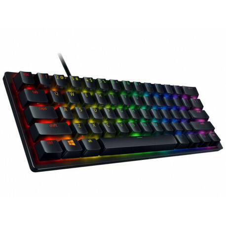Razer Huntsman Mini, Red Switch, UK ISO, žična mehanička tipkovnica, 60%, RZ03-03391800-R3W1