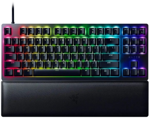 Razer Huntsman V2 Tenkeyless, mehanička tipkovnica, US Layout, Purple Switch