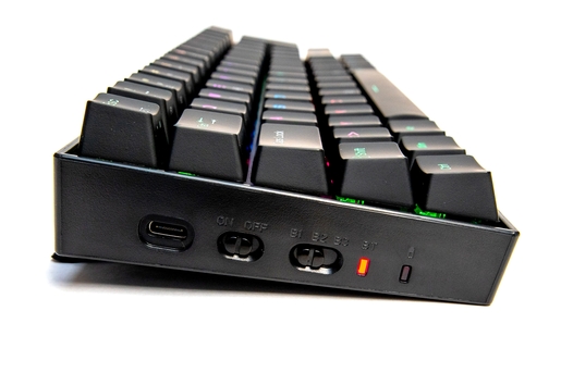 Redragon DRACONIC K530 RGB, gaming mehanička tipkovnica, brown switches, crna