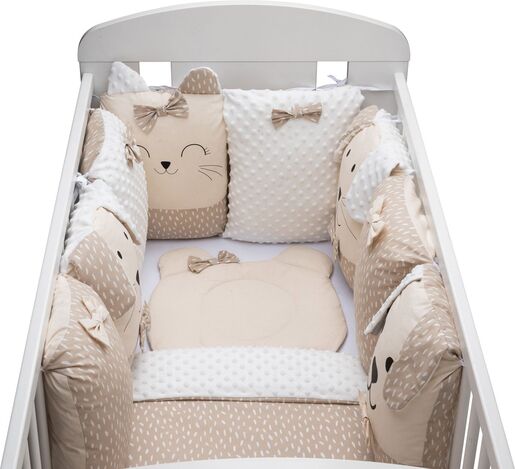 Bubaba posteljina 12 dijelna čuvari sna, bež