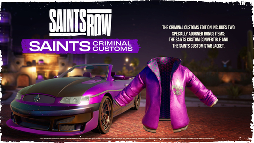 Saints Row - Criminal Customs Edition PS4