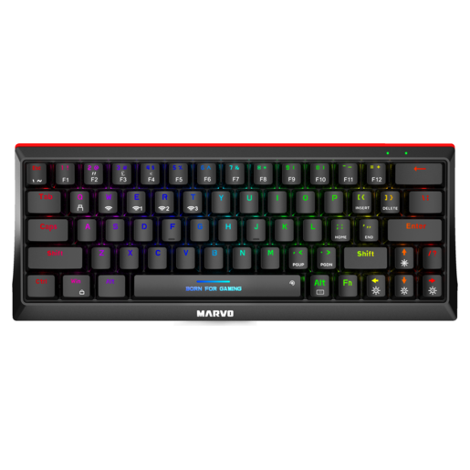 Marvo KG962W, mehanička gaming tipkovnica, blue switch