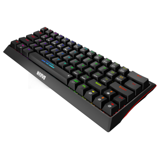 Marvo KG962W, mehanička gaming tipkovnica, blue switch