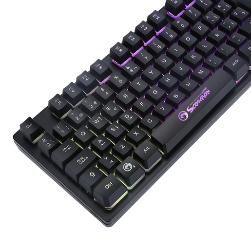 Marvo KM409, membranska gaming tipkovnica + žičani gaming miš