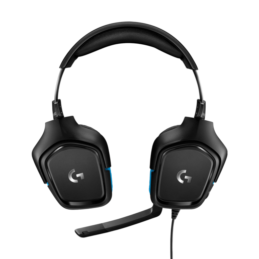 Logitech Gaming G432, slušalice, 7.1, crne, USB (981-000770)