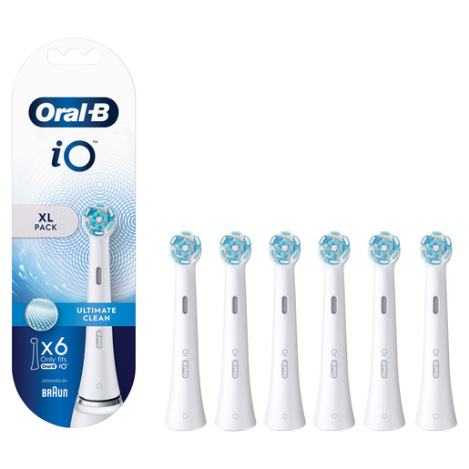 Oral-B iO zamjenske glave Ultimate Clean White, 6 kom