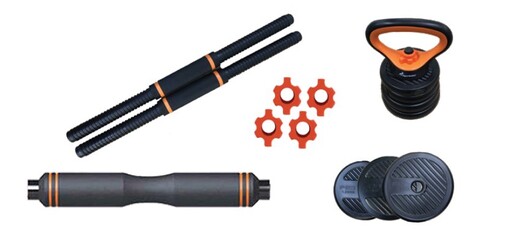 CAPRIOLO set utega + šipke 20 kg