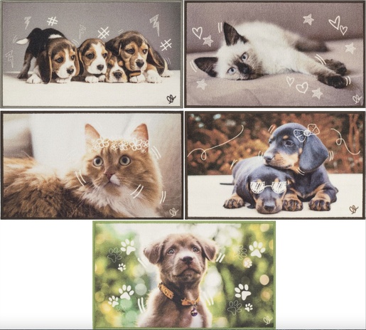 OLIVO TAPETTI podloga PET DIGITAL 40 x 75 cm, motiv psa