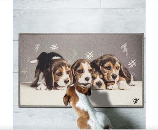 OLIVO TAPETTI podloga PET DIGITAL 40 x 75 cm, motiv psa