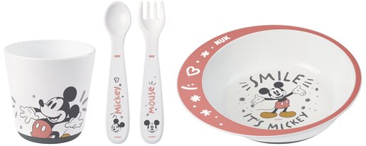 NUK Disney Mickey set za jelo, 9+m