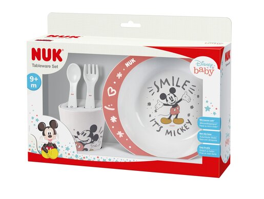NUK Disney Mickey set za jelo, 9+m