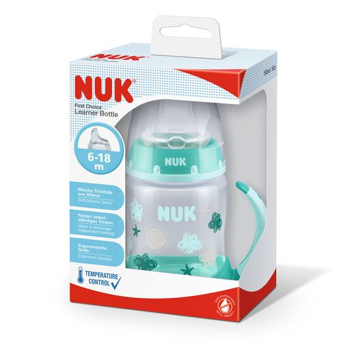 NUK bočica za učiti piti 150ml 6+ TEMP
