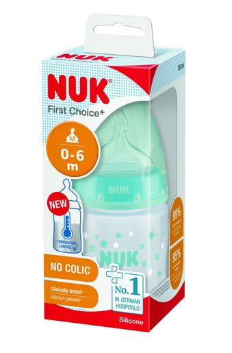 NUK FC+ bočica 150 ml temp 0-6m M