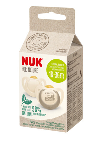 NUK for nature duda lateks 18-36M 2/1
