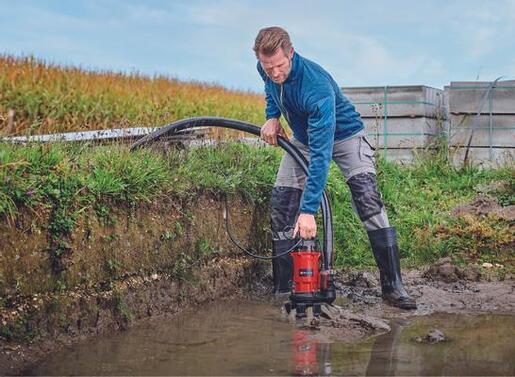 EINHELL potopna pumpa s noževima za nečistu vodu GE-DP 900 Cut