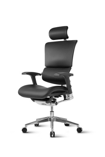 Ergovision Smart Deluxe 02, uredska stolica, crna