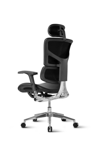 Ergovision Smart Deluxe 02, uredska stolica, crna