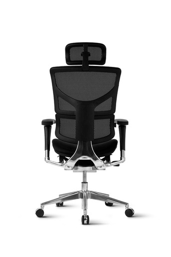 Ergovision Smart Plus 02, uredska stolica, crna