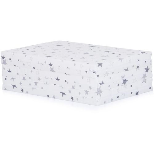 Chipolino preklopni madrac white /grey stars