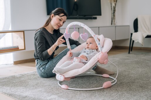 FreeON ležaljka REST`N`PLAY, roza