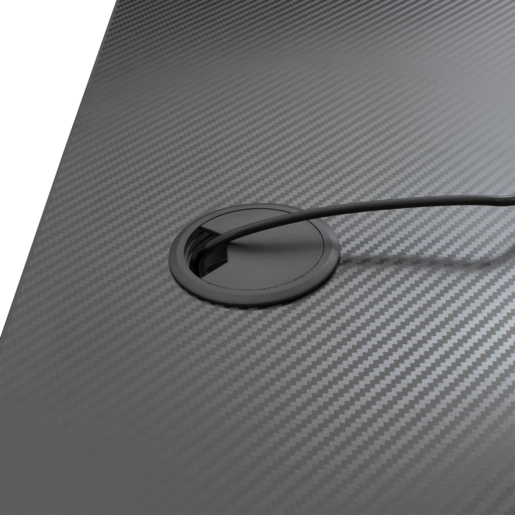 White Shark gaming stol Fire Shadow, crno/crven