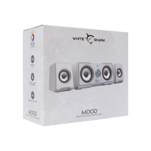 White Shark zvučnici 2.2 GSP-968 MOOD, 5W, bijeli